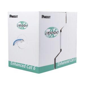 Bobina de Cable UTP 305 m. de Cobre, TX6000™ PanNet, Reelex, Azul, Categoría 6 Mejorado (23 AWG), PVC (CM), de 4 pares