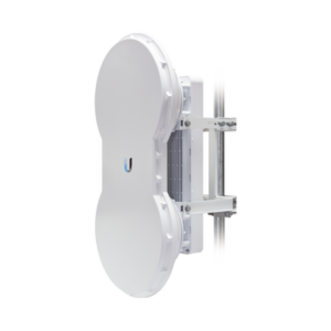 Radio de Backhaul de alta capacidad full duplex, tecnología airFiber hasta 1.2 Gbps, 5 GHz (5470 - 5950 MHz) con antena integrada de 23 dBi