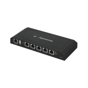 EdgeSwitch 5XP Administrable de 5 Puertos Gigabit PoE de 24 V Pasivo, con funciones avanzadas de Capa 2
