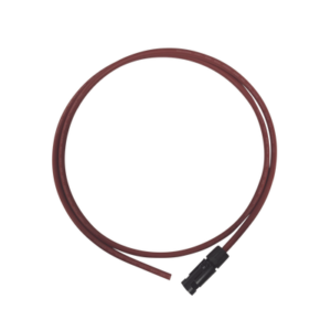 Cable Fotovoltaico, 1.5 m, Rojo, Calibre 10 AWG con Terminal MC4-M en un Extremo