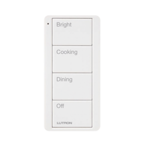 Control remoto inalambrico PICO, con escenas predefinidas para espacio en cocina.