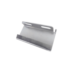 Placa salida a tubo automática para peralte de 66mm y 116mm, con acabado Electro Zinc